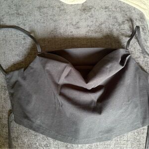 Elegant Black Crop Top